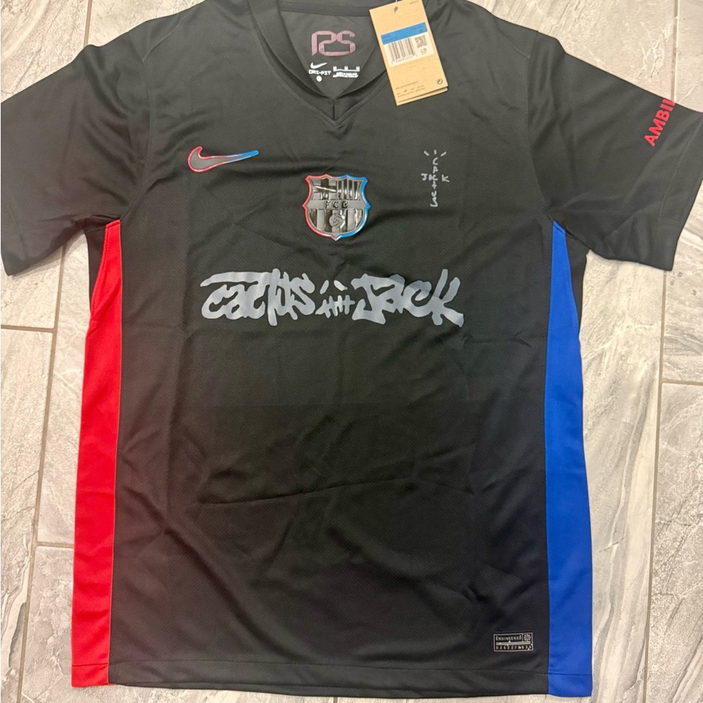 Nike Black Dri-Fit Soccer Jersey